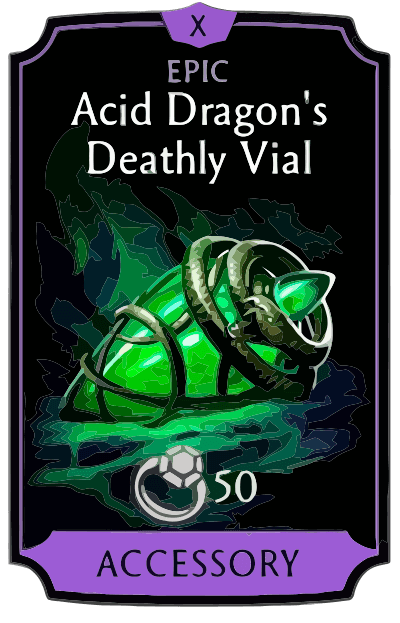 Acid Dragon's Deathly Vial