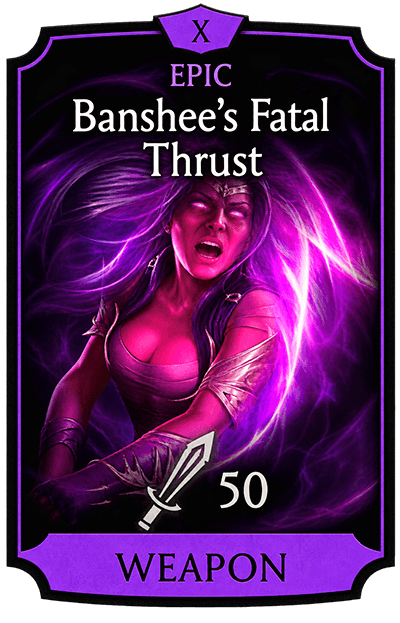 Banshee's Fatal Thrust