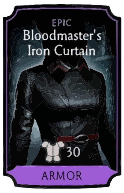 Bloodmaster's Iron Curtain