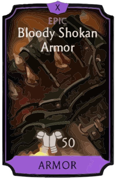 Bloody Shokan Armor