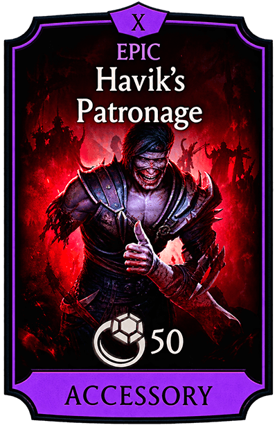 Havik's Patronage