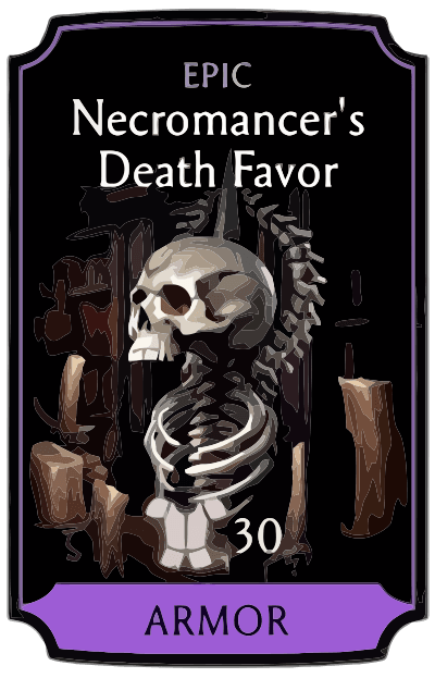 Necromancer's Death Favor