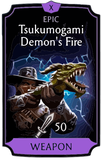 Tsukumogami Demon's Fire