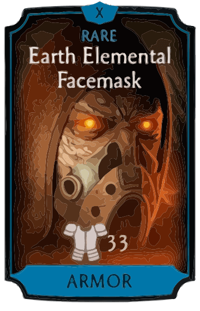 Earth Elemental Facemask