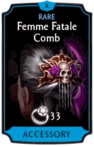 Femme Fatale Comb