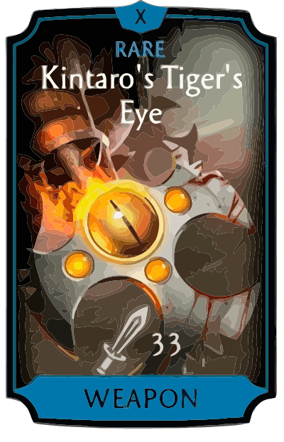 Kintaro's Tiger's Eye