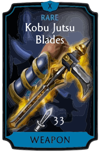 Kobu Jutsu Blades
