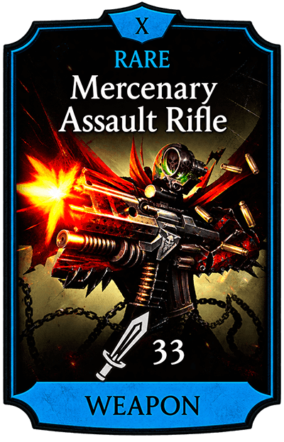 Mercenary Assault Rifle