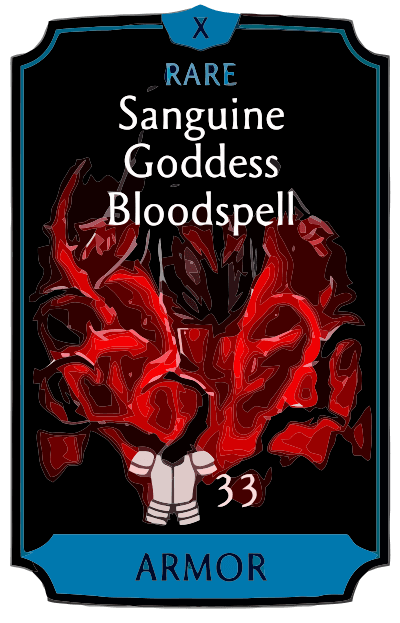 Sanguine Goddess Bloodspell