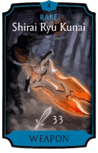 Shirai Ryu Kunai