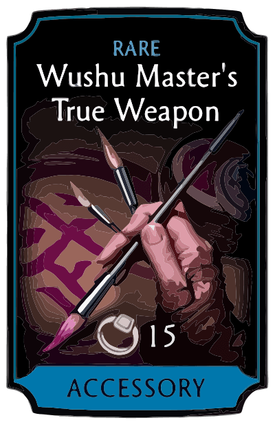 Wushu Master's True Weapon