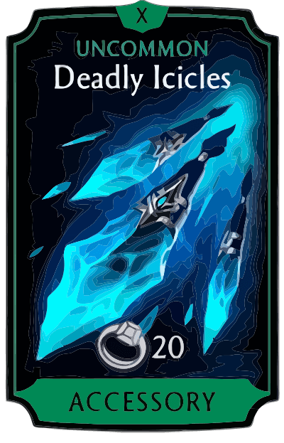 Deadly Icicles