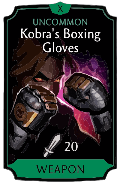 Kobra's Boxing Gloves