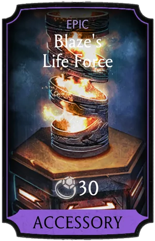 Blaze's Life Force