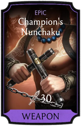 Champion's Nunchaku