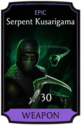 Serpent Kusarigama