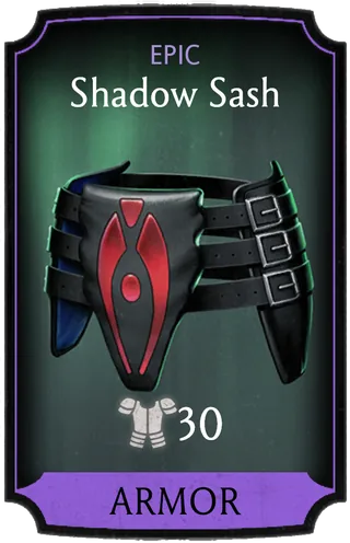 Shadow Sash