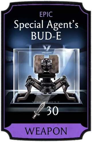 Special Agent’s BUD-E