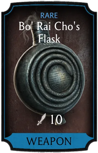 Bo' Rai Cho's Flask