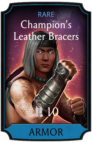 Champion's Leather Bracers