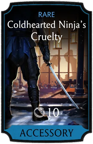 Coldhearted Ninja's Cruelty