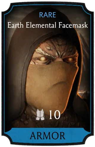 Earth Elemental Facemask