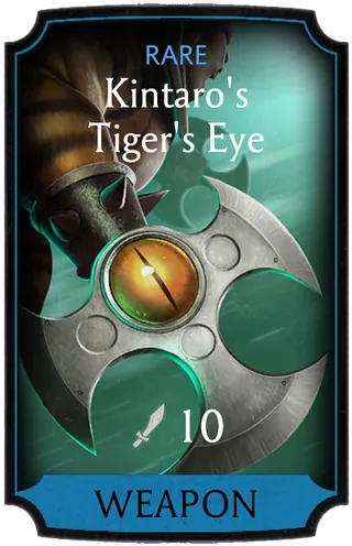 Kintaro's Tiger's Eye