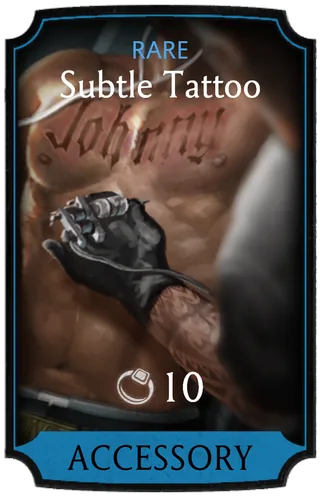 Subtle Tattoo