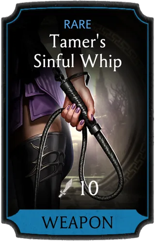Tamer's Sinful Whip