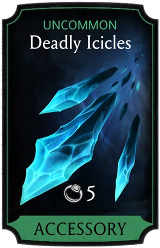 Deadly Icicles