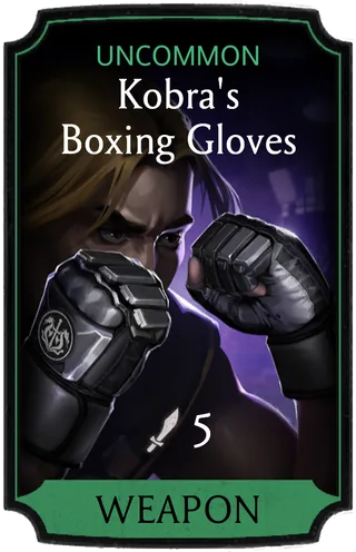 Kobra's Boxing Gloves