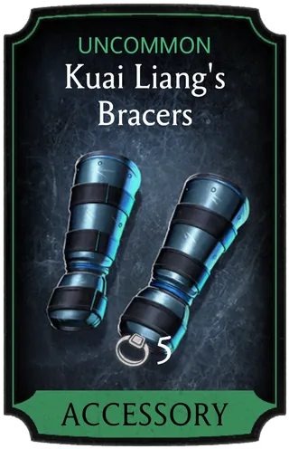 Kuai Liang's Bracers