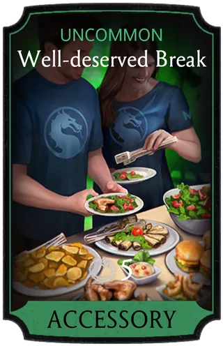 Well-deserved Break