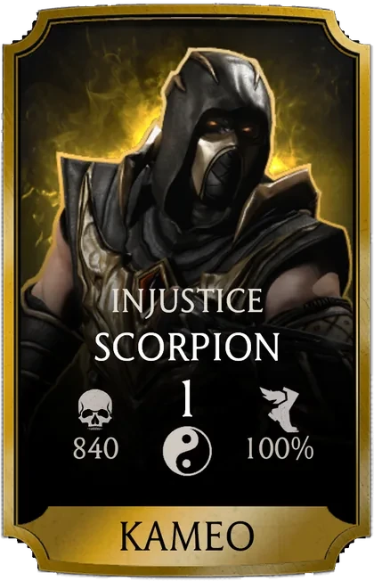 Scorpion - Injustice