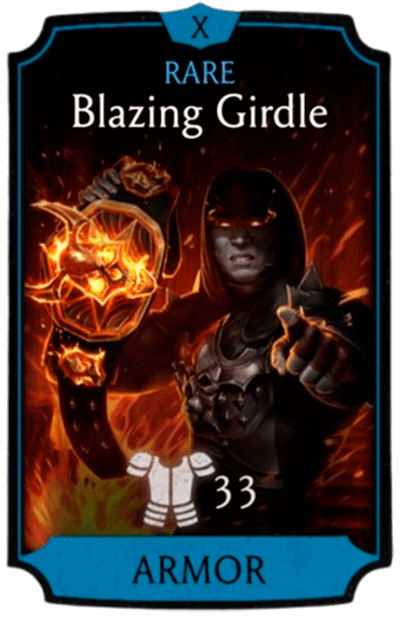 Blazing Girdle