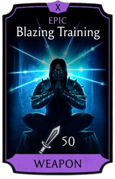 Blazing Training