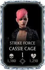 Cassie Cage Strike Force