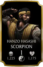 Scorpion Hanzo Hasashi