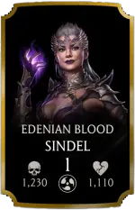 Sindel Edenian Blood