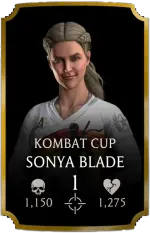Sonya Blade Kombat Cup