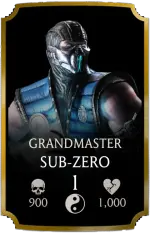 Sub Zero Grandmaster