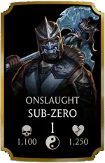 Sub-Zero Onslaught