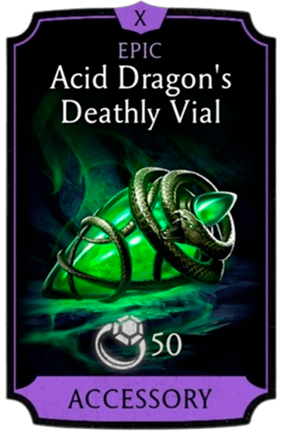 Acid Dragon's Deathly Vial