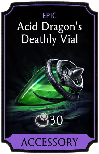 Acid Dragon's Deathly Vial