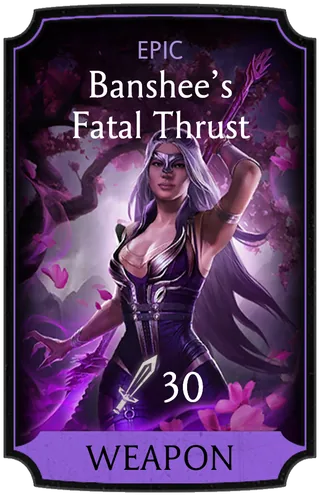 Banshee's Fatal Thrust