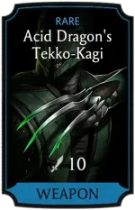 Acid Dragon's Tekko-Kagi