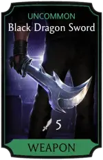 Black Dragon Sword