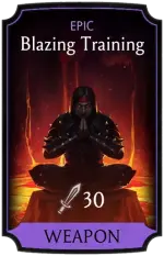 Blazing Training
