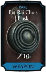 Bo' Rai Cho's Flask