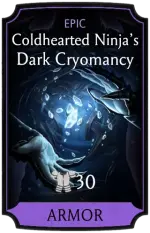 Coldhearted Ninja’s Dark Cryomancy